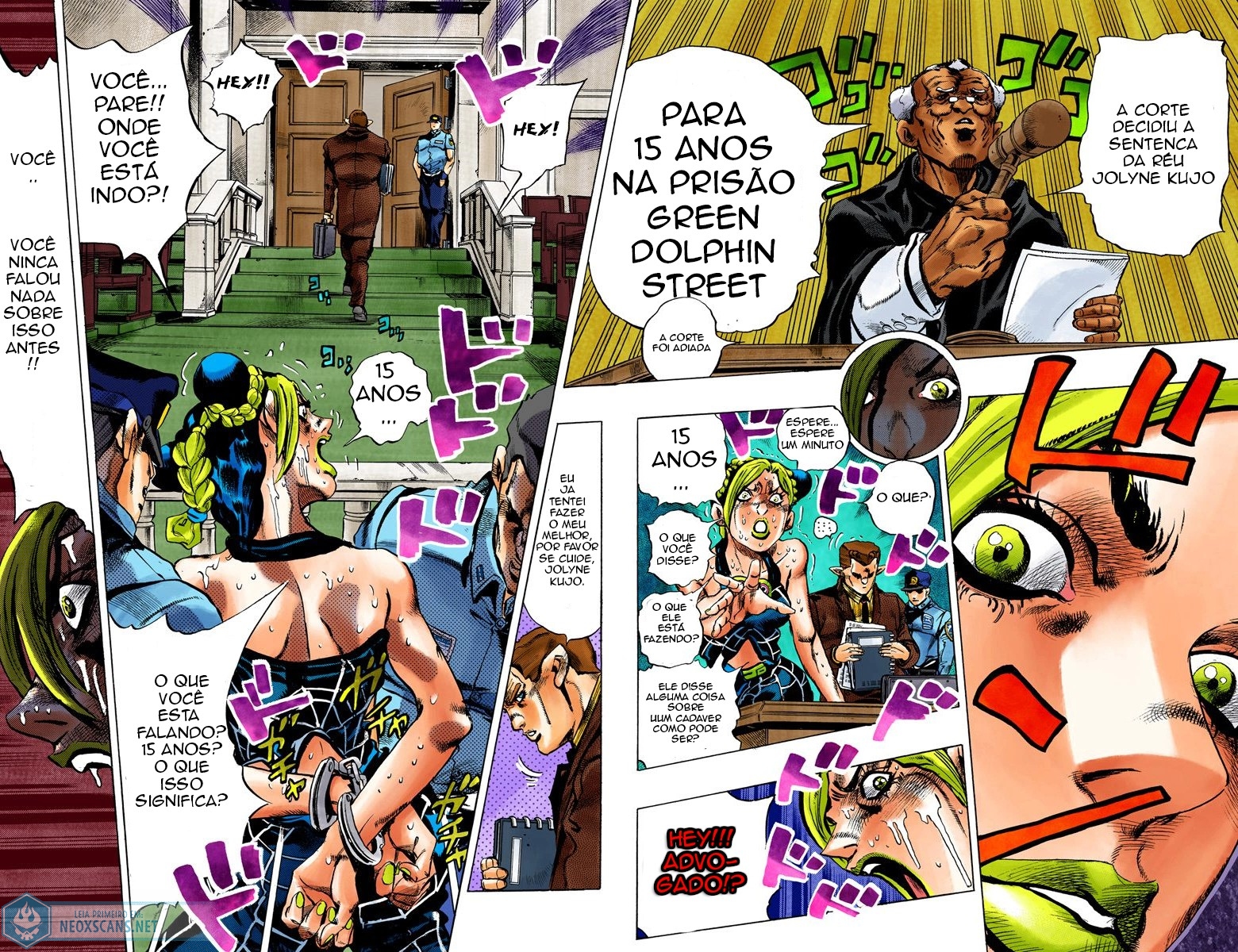 JoJo’s Bizarre Adventure Part 6: Stone Ocean (Colored Edition) Capítulo 2 Página 14