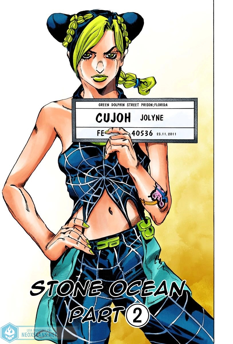 JoJo’s Bizarre Adventure Part 6: Stone Ocean (Colored Edition) Capítulo 2 Página 2