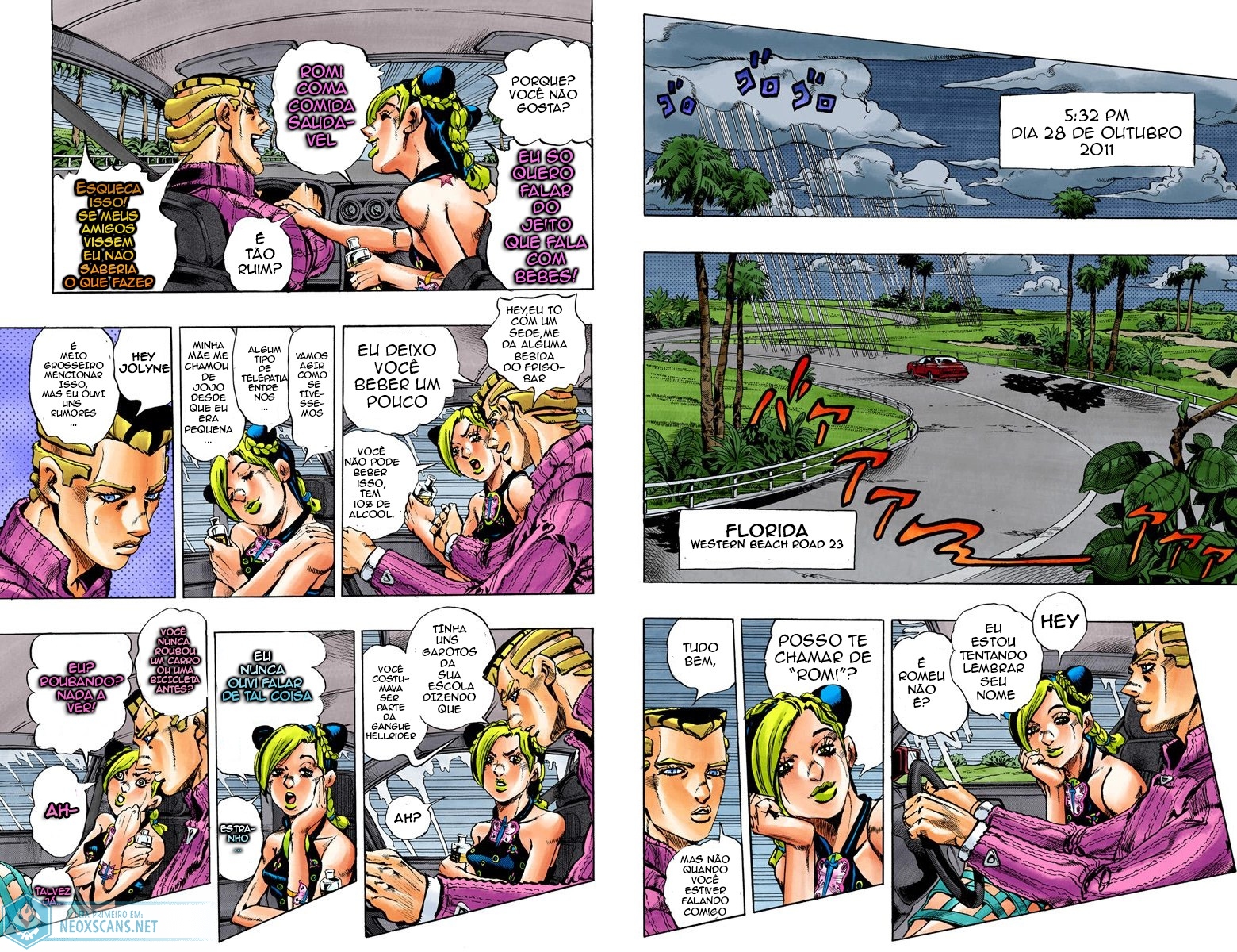 JoJo’s Bizarre Adventure Part 6: Stone Ocean (Colored Edition) Capítulo 2 Página 3