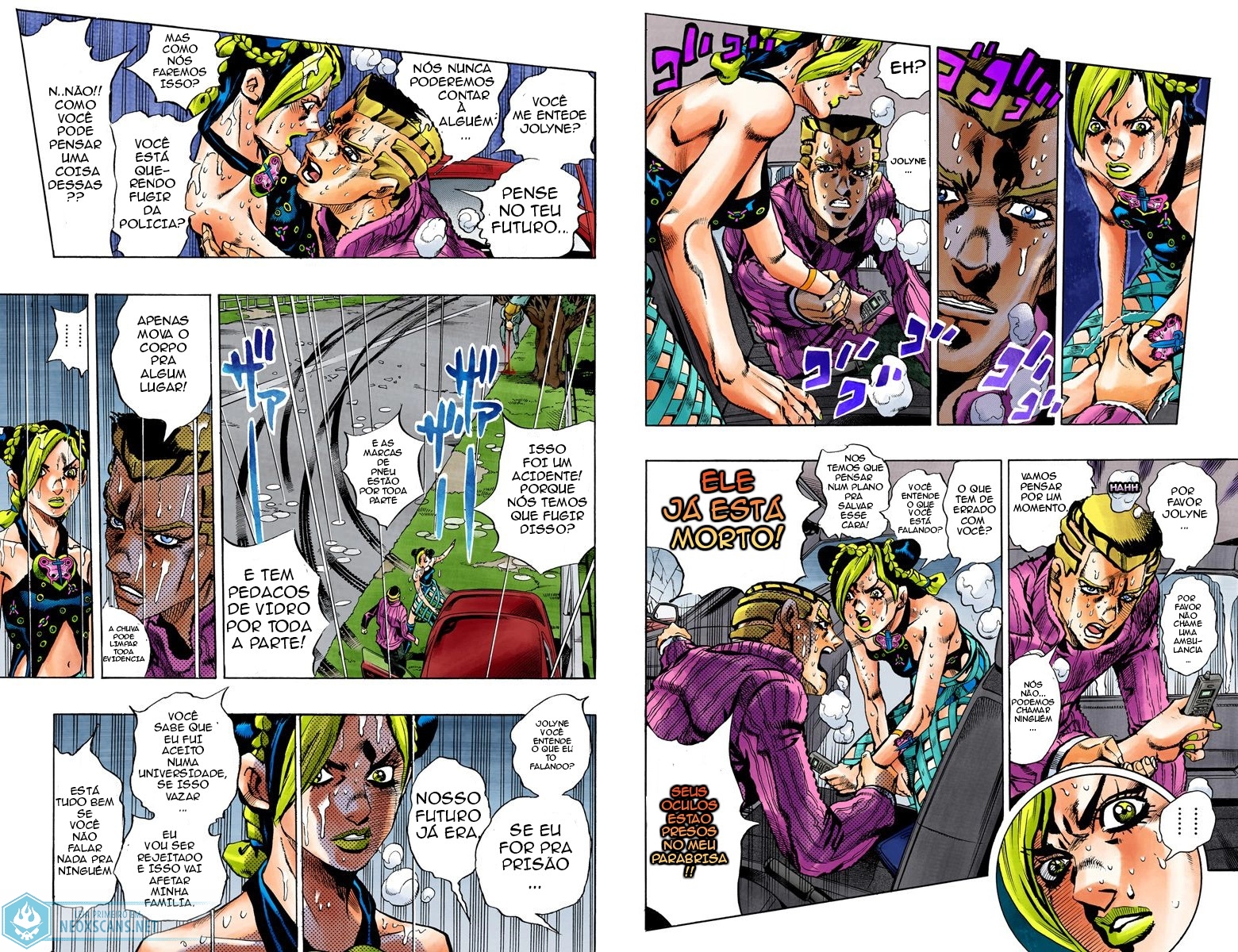 JoJo’s Bizarre Adventure Part 6: Stone Ocean (Colored Edition) Capítulo 2 Página 7
