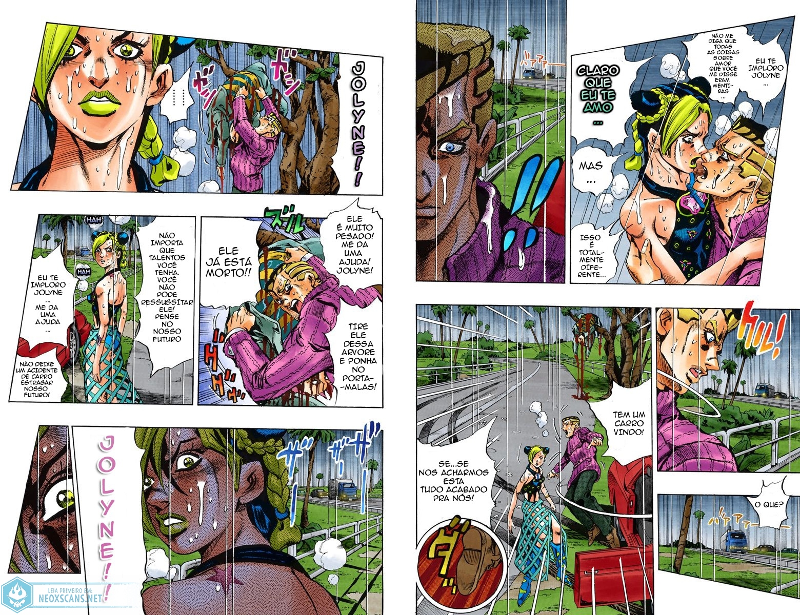 JoJo’s Bizarre Adventure Part 6: Stone Ocean (Colored Edition) Capítulo 2 Página 8