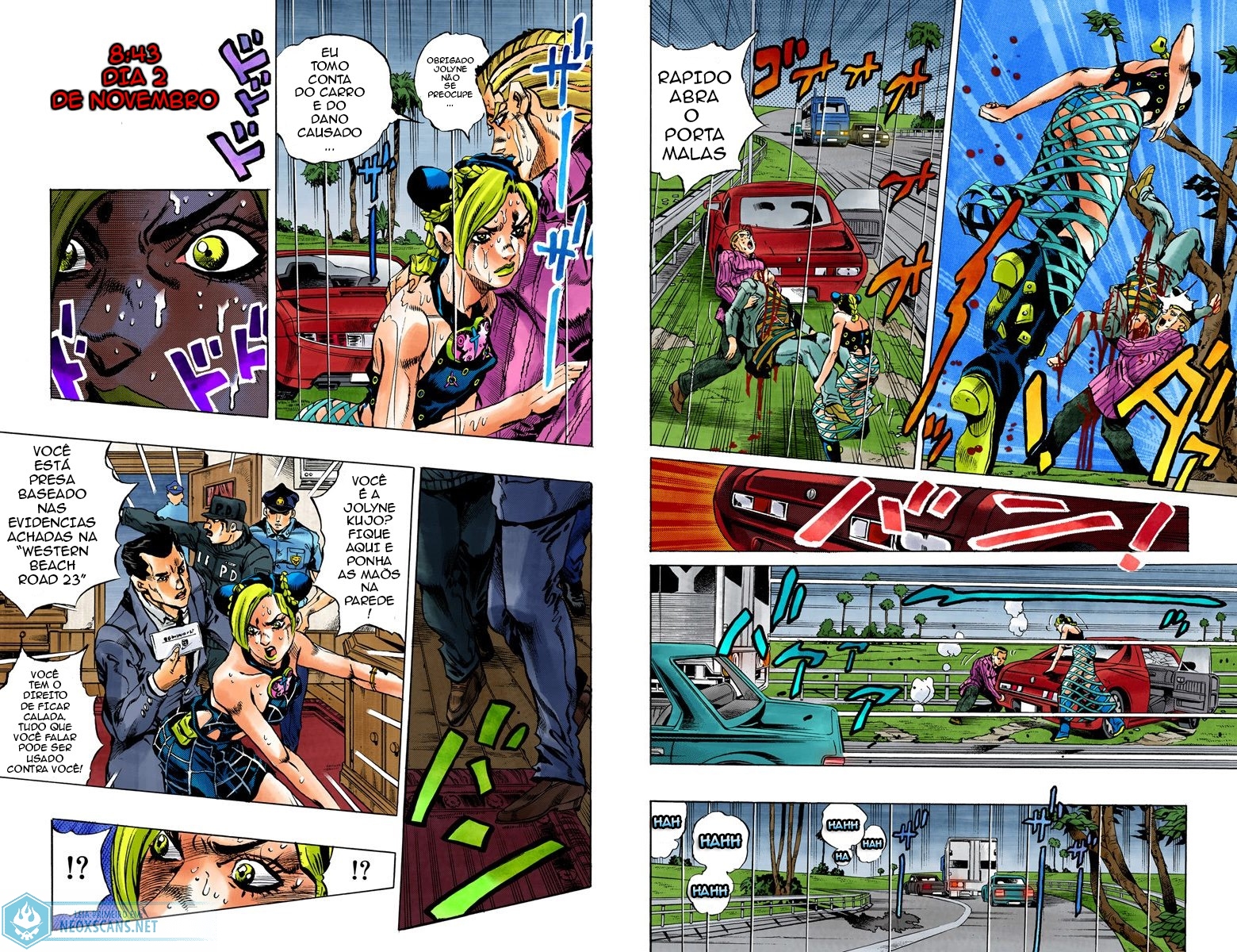 JoJo’s Bizarre Adventure Part 6: Stone Ocean (Colored Edition) Capítulo 2 Página 9
