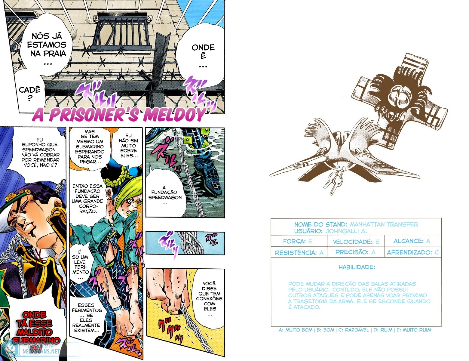 JoJo’s Bizarre Adventure Part 6: Stone Ocean (Colored Edition) Capítulo 20 Página 2