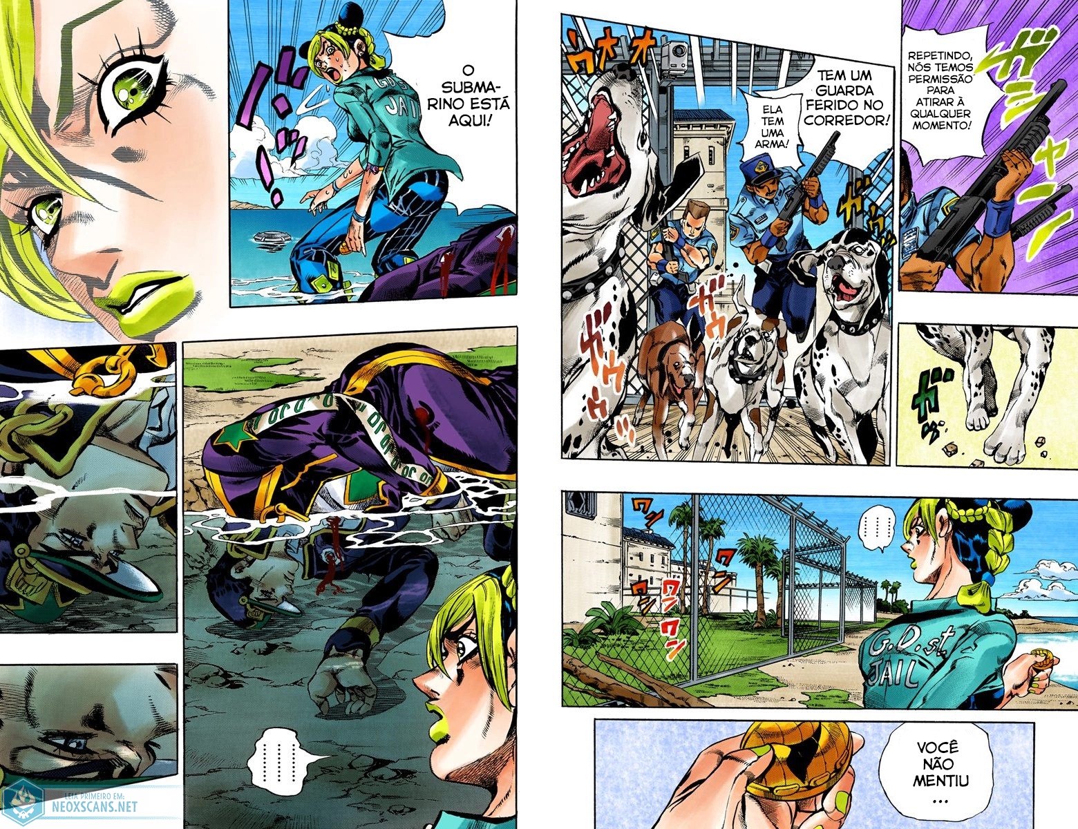 JoJo’s Bizarre Adventure Part 6: Stone Ocean (Colored Edition) Capítulo 20 Página 4