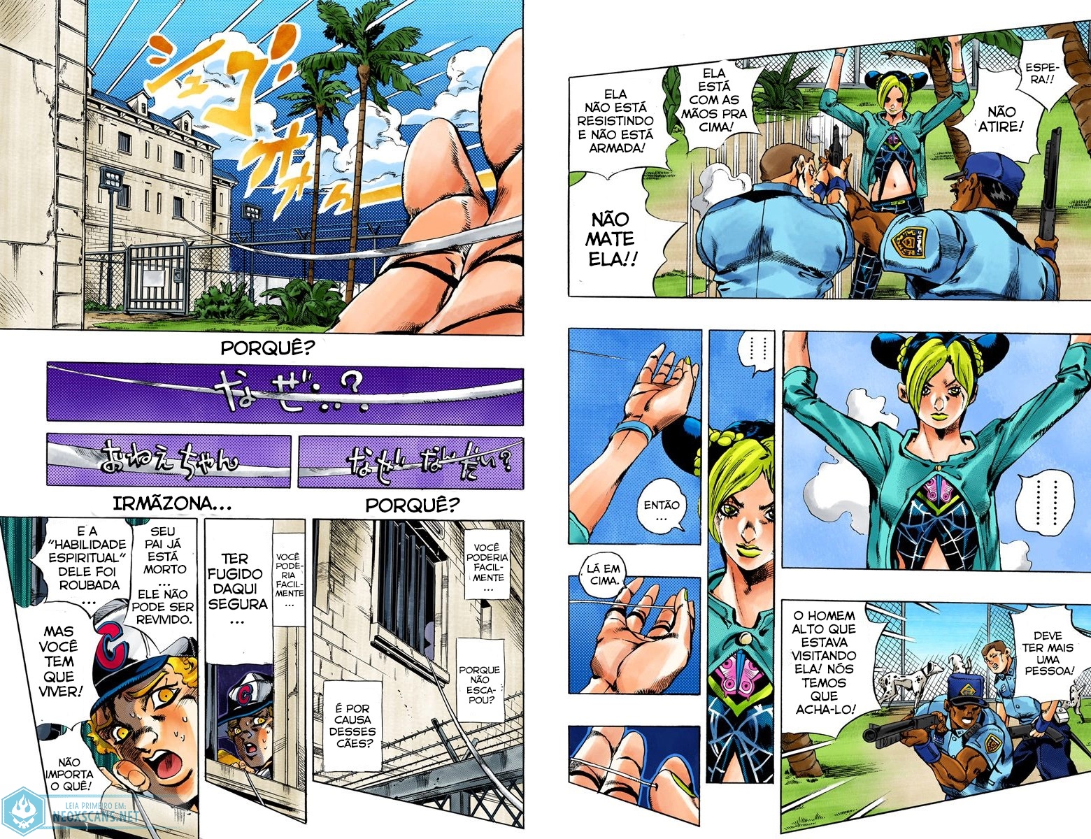 JoJo’s Bizarre Adventure Part 6: Stone Ocean (Colored Edition) Capítulo 20 Página 8