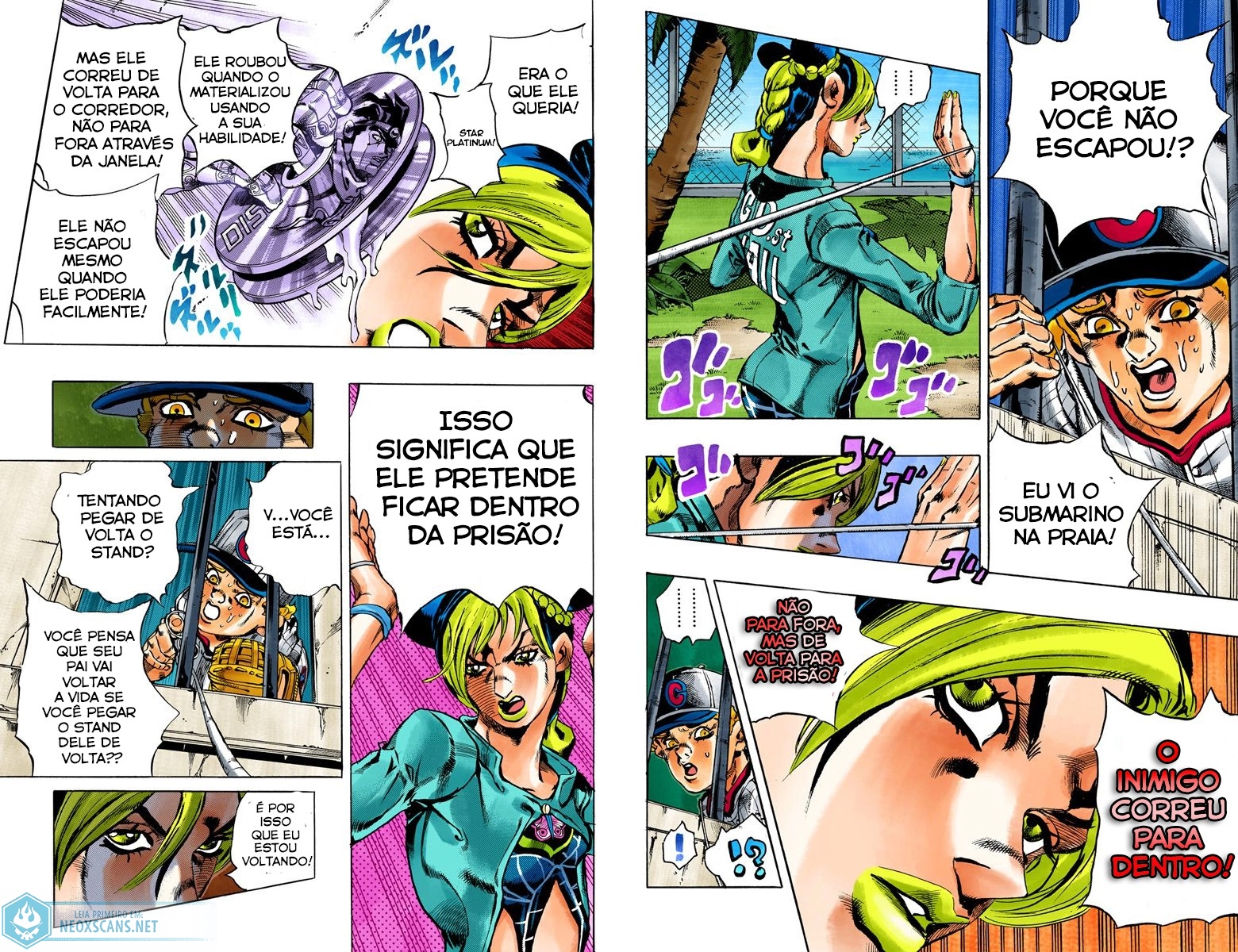 JoJo’s Bizarre Adventure Part 6: Stone Ocean (Colored Edition) Capítulo 20 Página 9