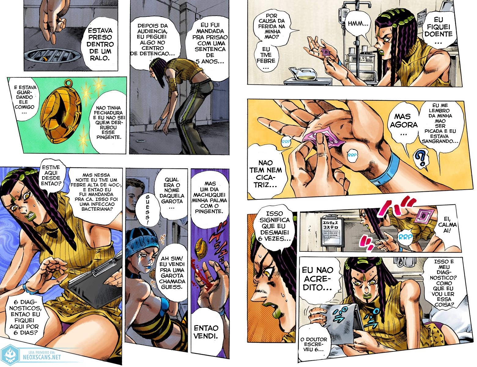 JoJo’s Bizarre Adventure Part 6: Stone Ocean (Colored Edition) Capítulo 21 Página 5