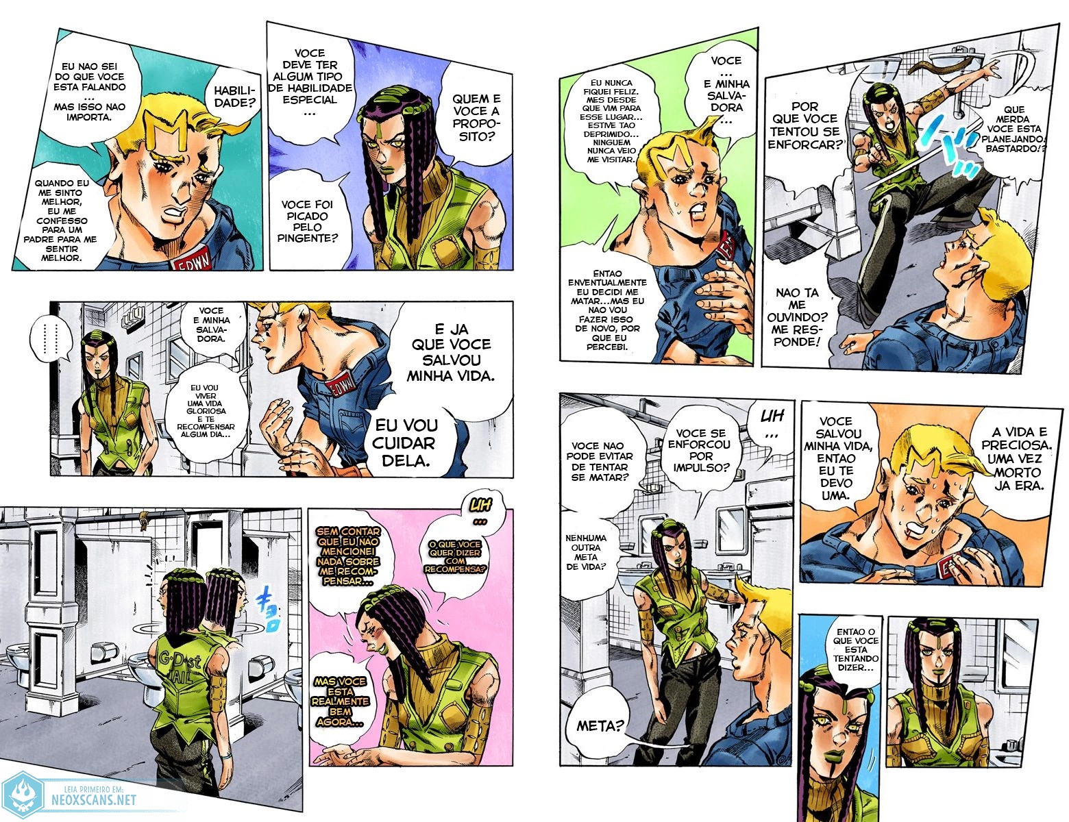 JoJo’s Bizarre Adventure Part 6: Stone Ocean (Colored Edition) Capítulo 23 Página 7