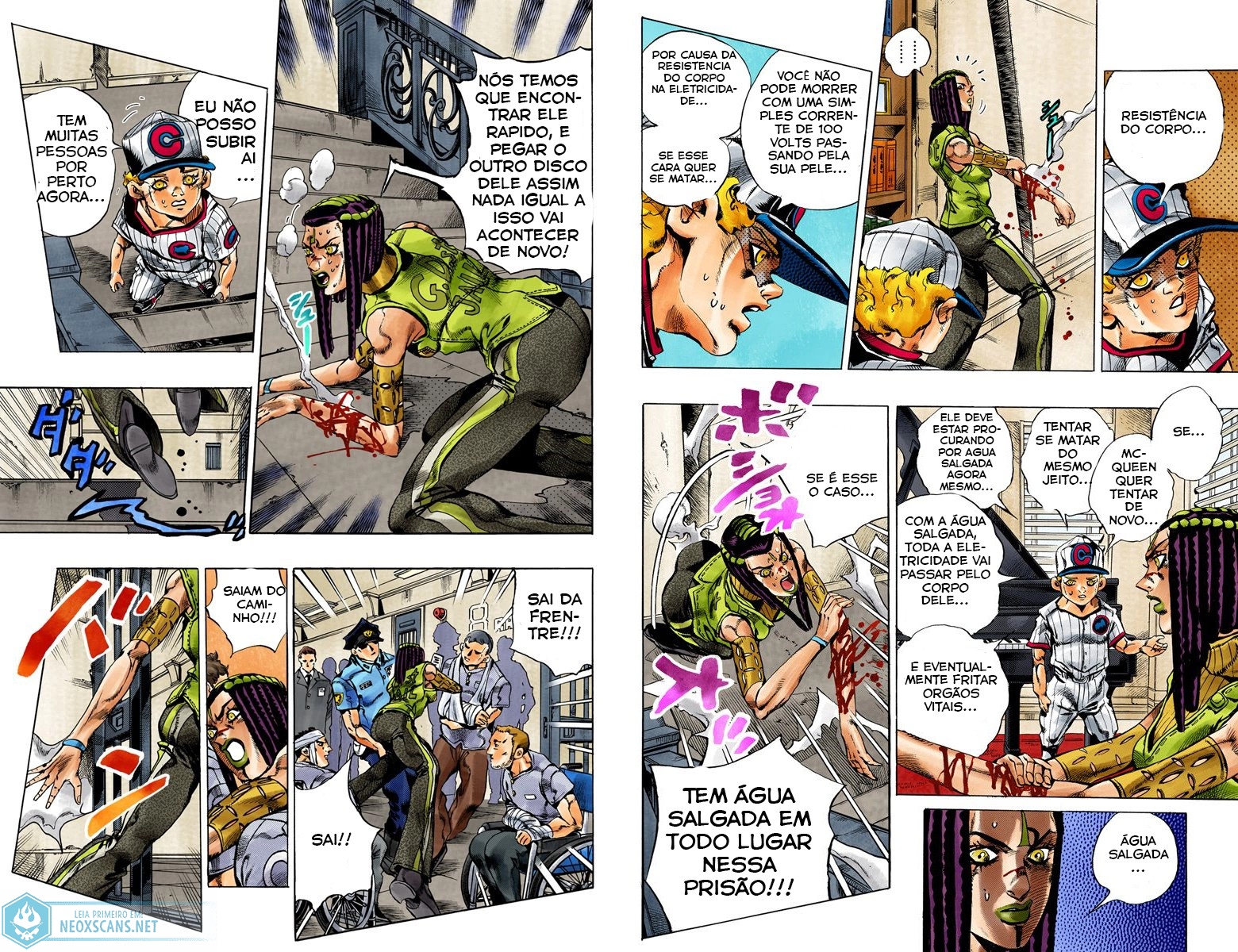 JoJo’s Bizarre Adventure Part 6: Stone Ocean (Colored Edition) Capítulo 25 Página 3