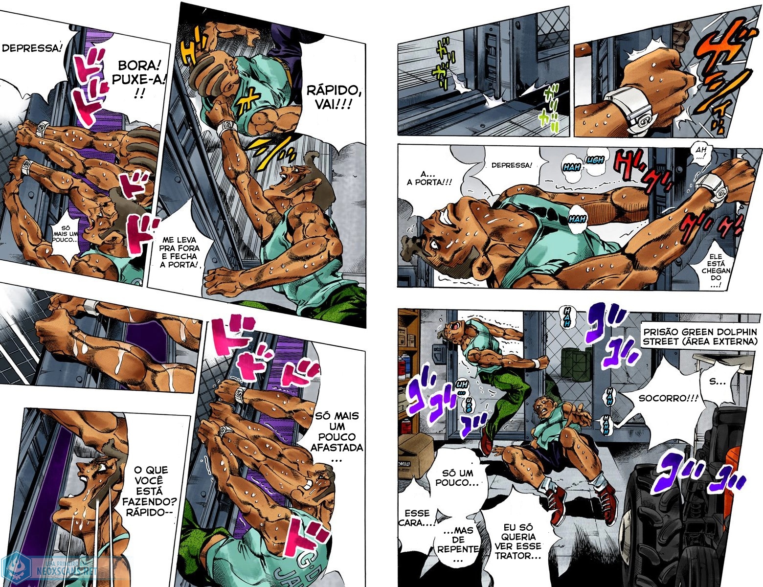 JoJo’s Bizarre Adventure Part 6: Stone Ocean (Colored Edition) Capítulo 26 Página 3