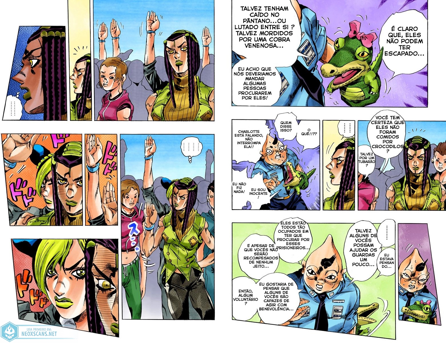 JoJo’s Bizarre Adventure Part 6: Stone Ocean (Colored Edition) Capítulo 26 Página 6
