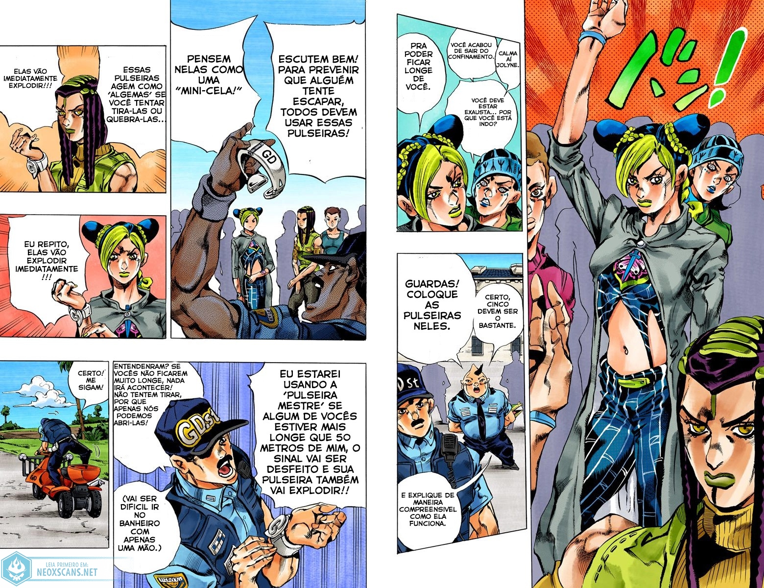JoJo’s Bizarre Adventure Part 6: Stone Ocean (Colored Edition) Capítulo 26 Página 7