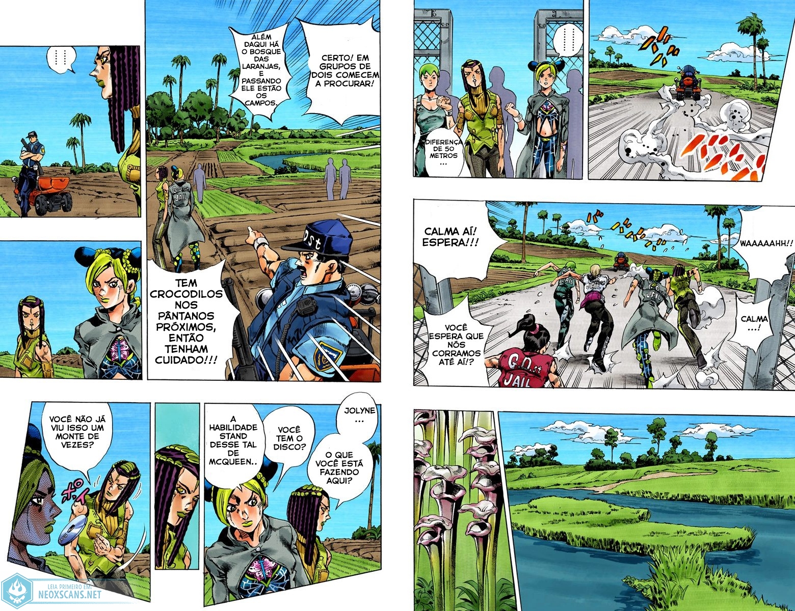 JoJo’s Bizarre Adventure Part 6: Stone Ocean (Colored Edition) Capítulo 26 Página 8