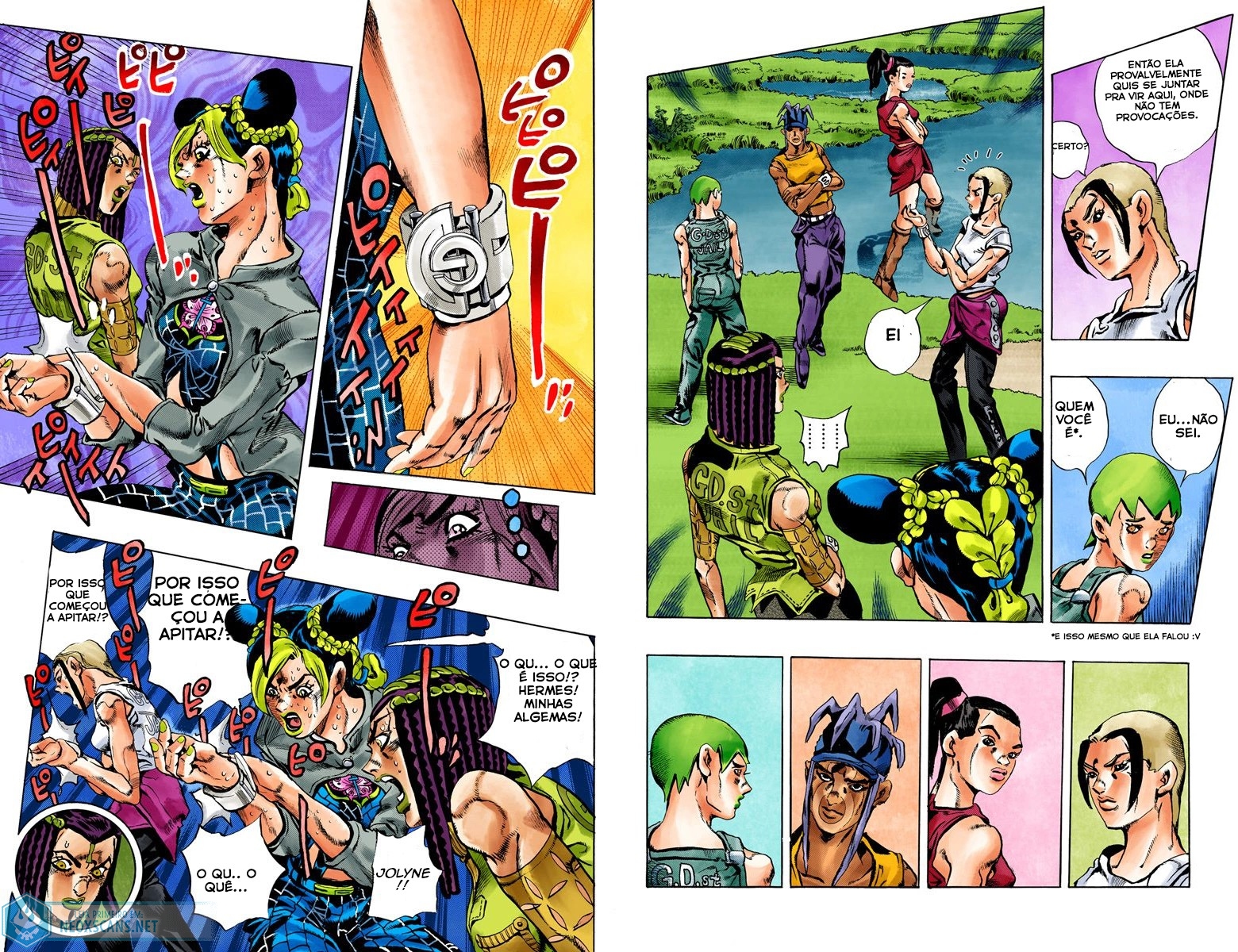JoJo’s Bizarre Adventure Part 6: Stone Ocean (Colored Edition) Capítulo 27 Página 10
