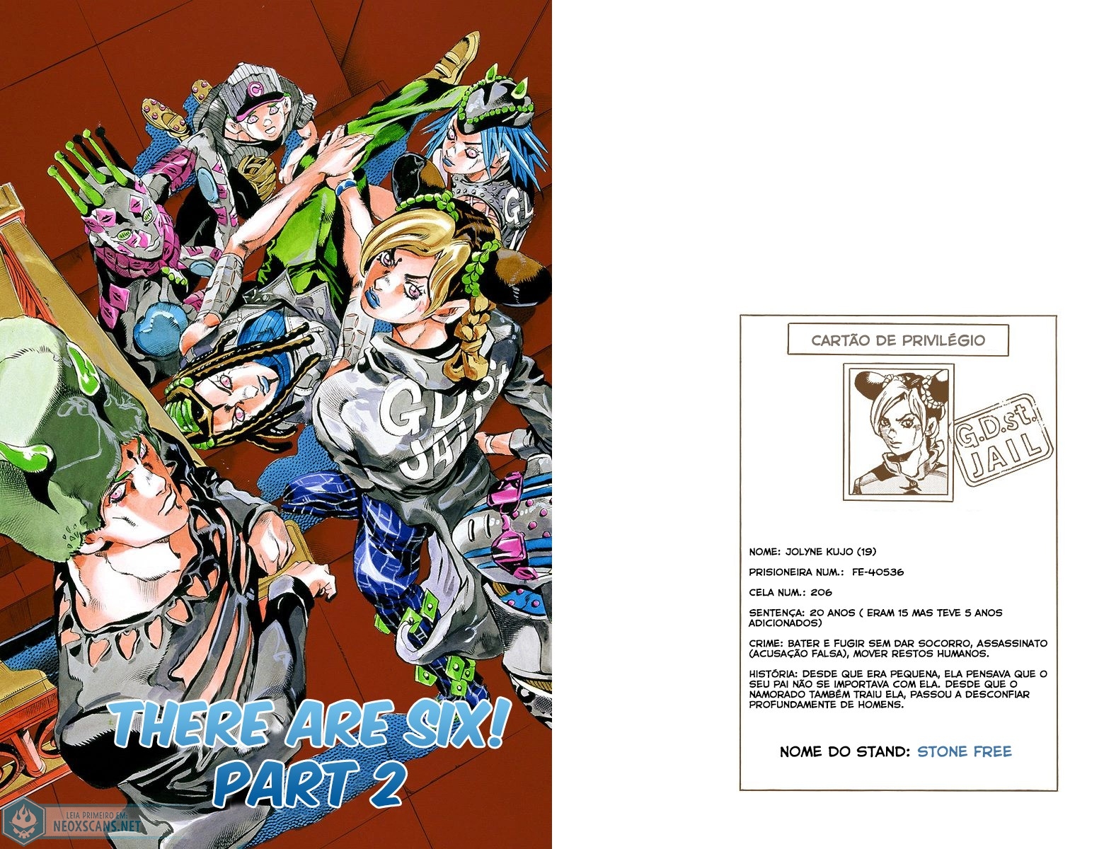 JoJo’s Bizarre Adventure Part 6: Stone Ocean (Colored Edition) Capítulo 27 Página 2