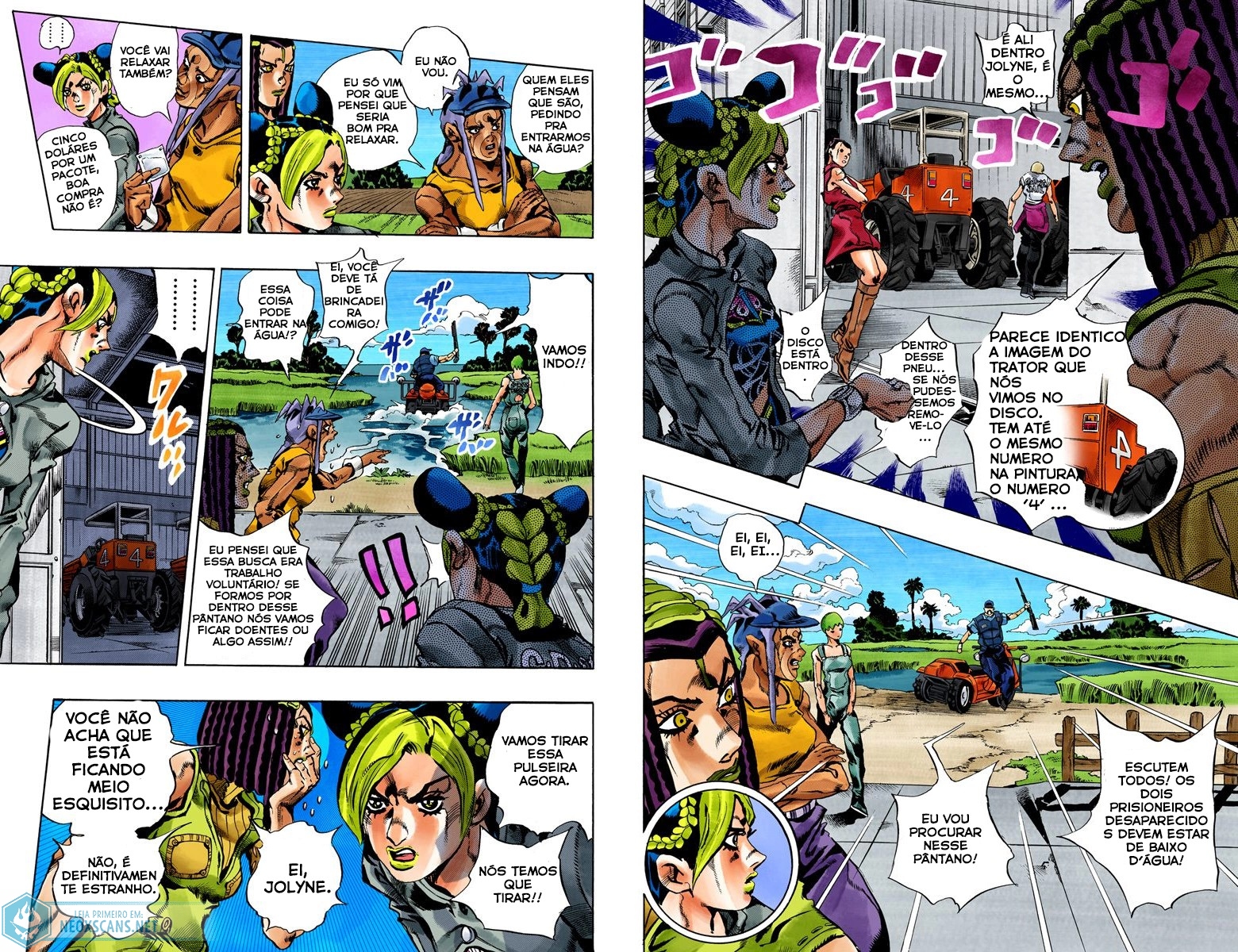 JoJo’s Bizarre Adventure Part 6: Stone Ocean (Colored Edition) Capítulo 27 Página 7