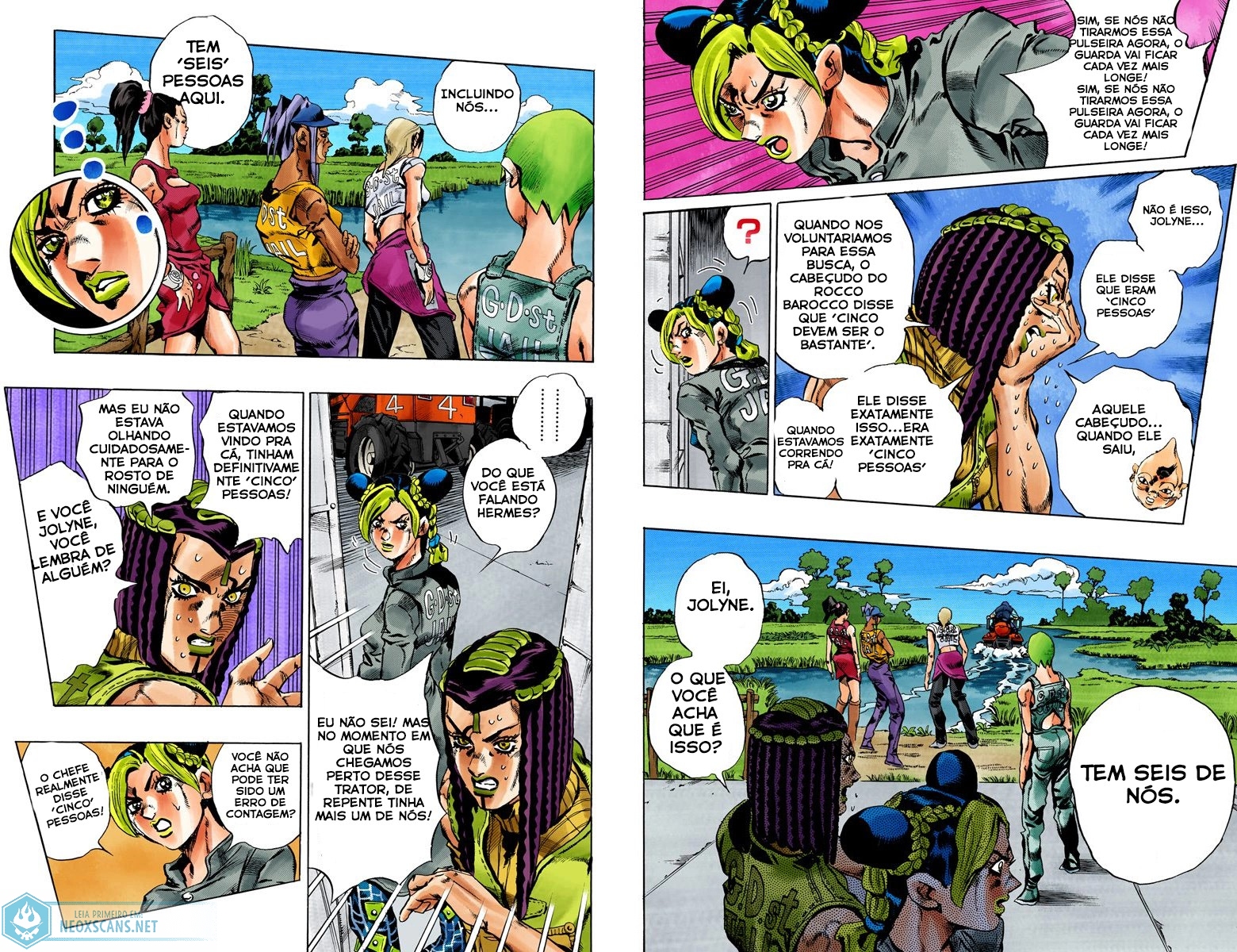 JoJo’s Bizarre Adventure Part 6: Stone Ocean (Colored Edition) Capítulo 27 Página 8