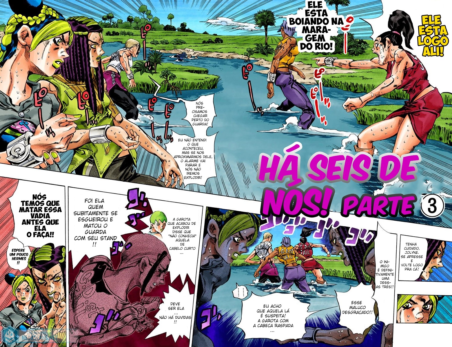 JoJo’s Bizarre Adventure Part 6: Stone Ocean (Colored Edition) Capítulo 28 Página 3