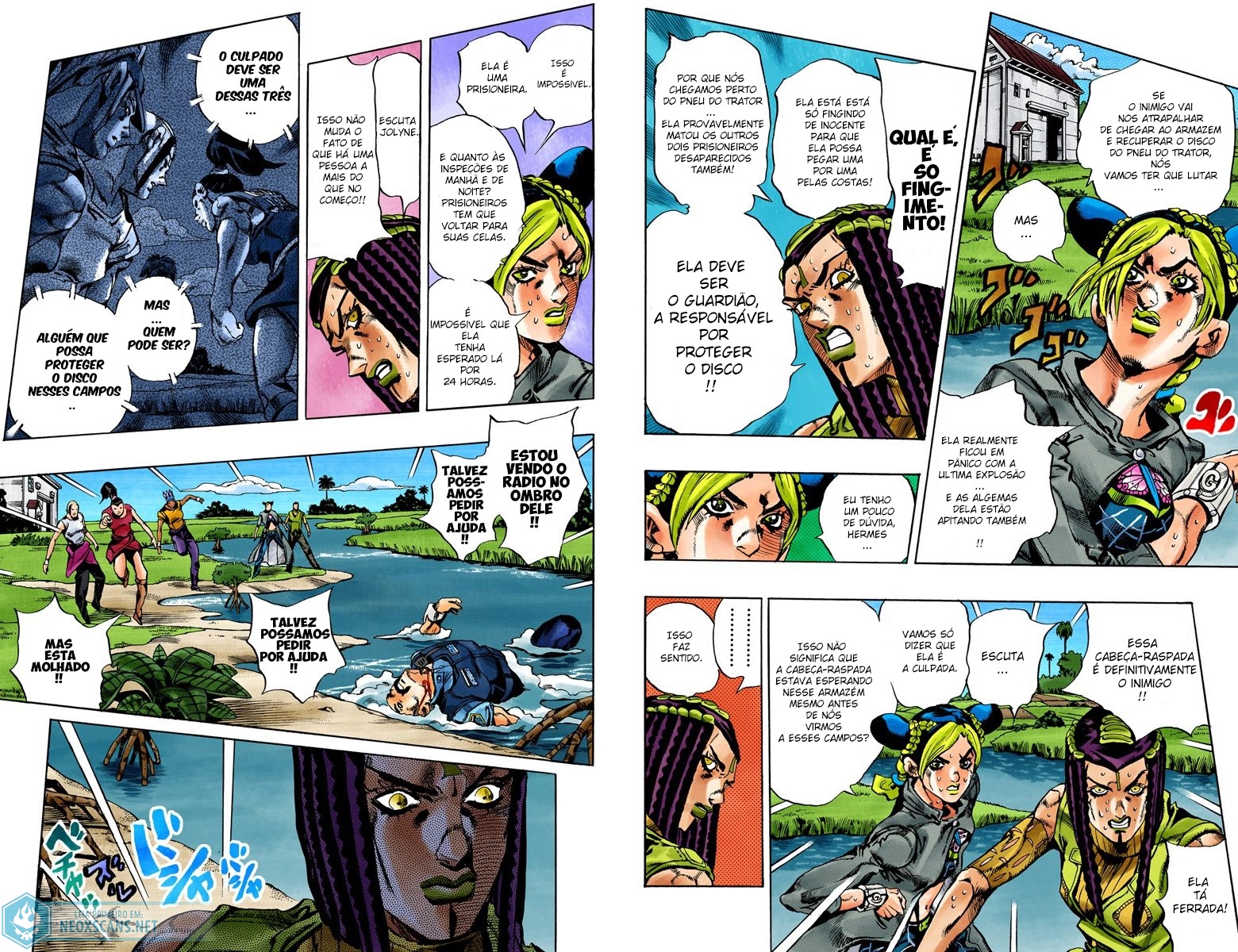 JoJo’s Bizarre Adventure Part 6: Stone Ocean (Colored Edition) Capítulo 28 Página 4