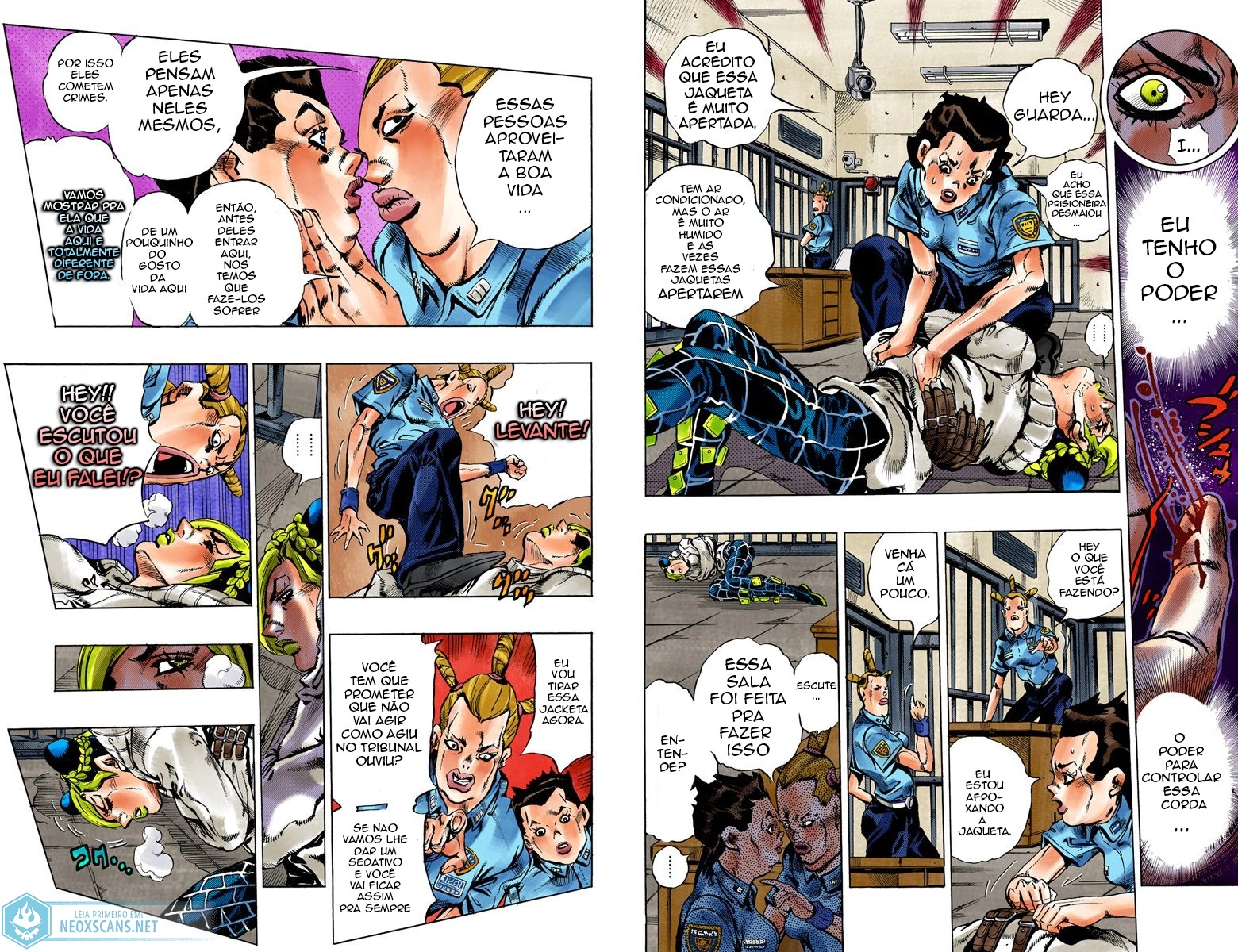JoJo’s Bizarre Adventure Part 6: Stone Ocean (Colored Edition) Capítulo 3 Página 4