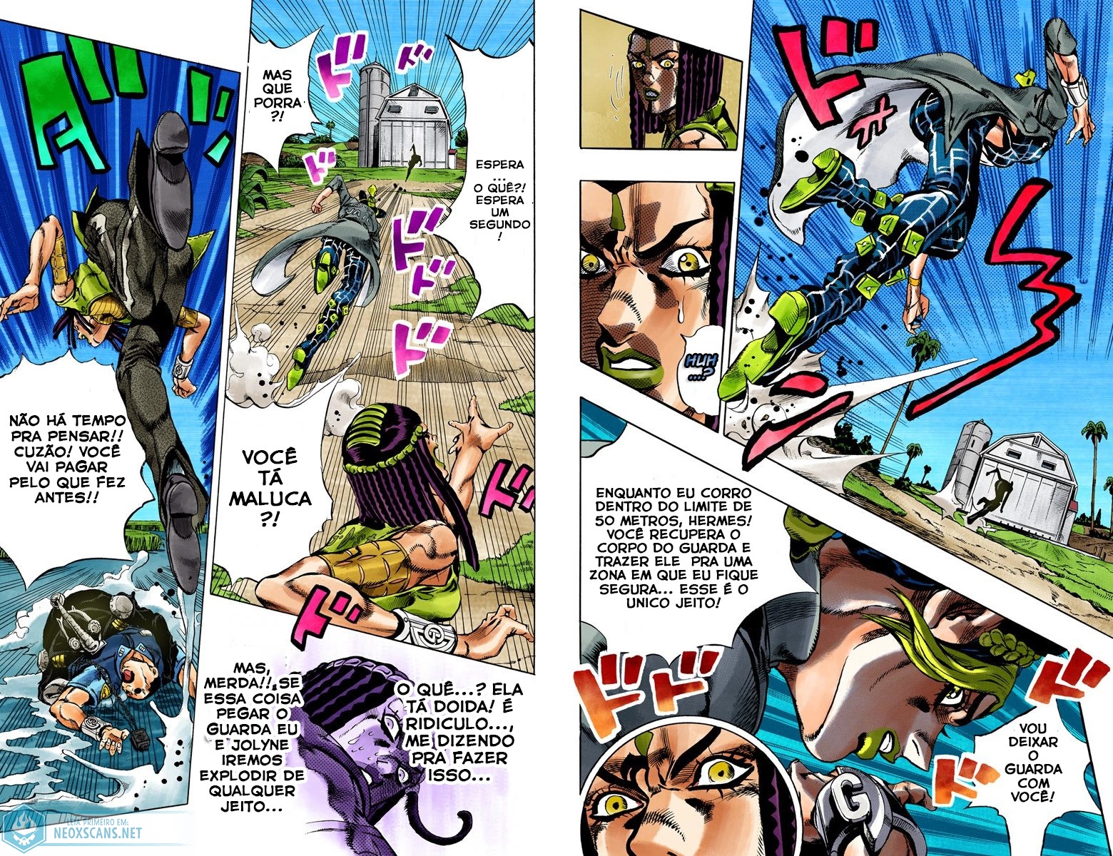 JoJo’s Bizarre Adventure Part 6: Stone Ocean (Colored Edition) Capítulo 31 Página 4