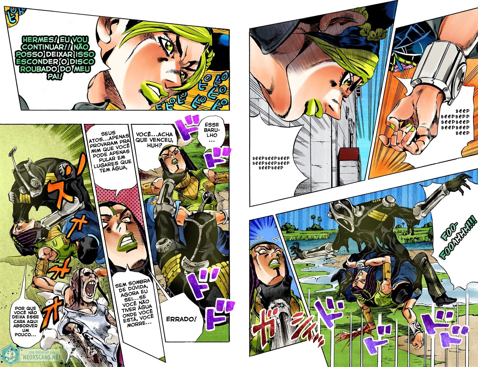 JoJo’s Bizarre Adventure Part 6: Stone Ocean (Colored Edition) Capítulo 31 Página 8