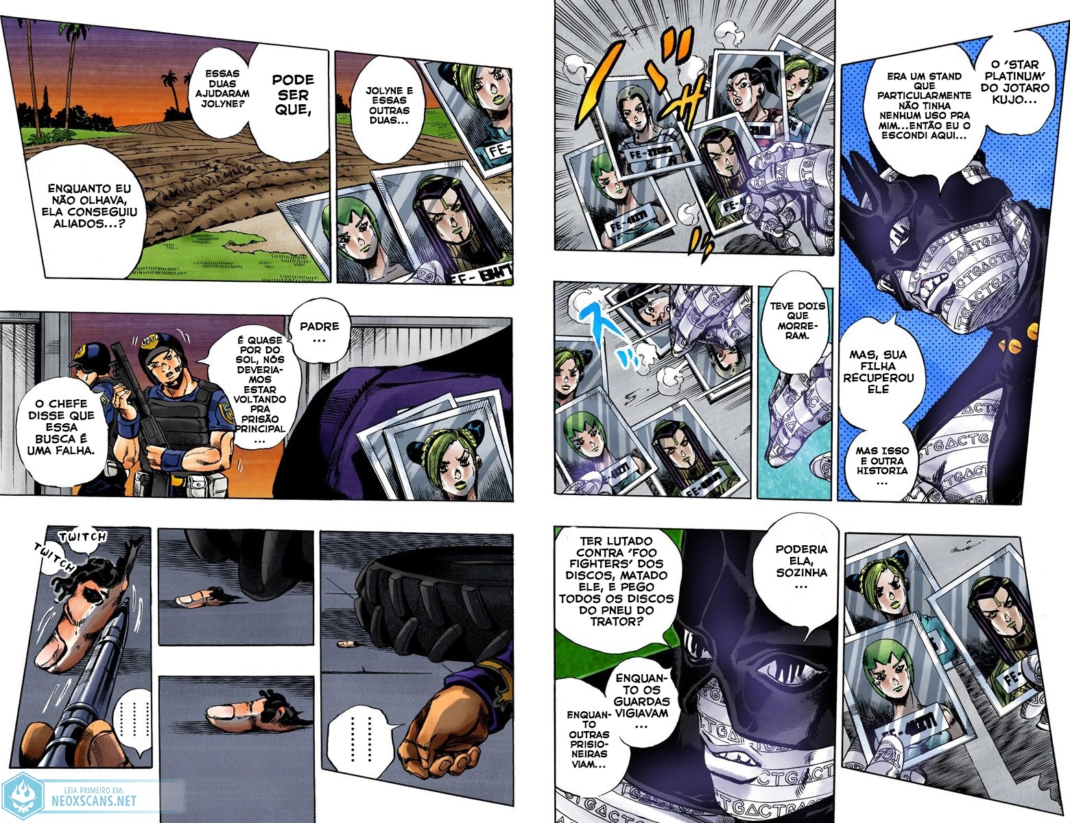 JoJo’s Bizarre Adventure Part 6: Stone Ocean (Colored Edition) Capítulo 33 Página 10