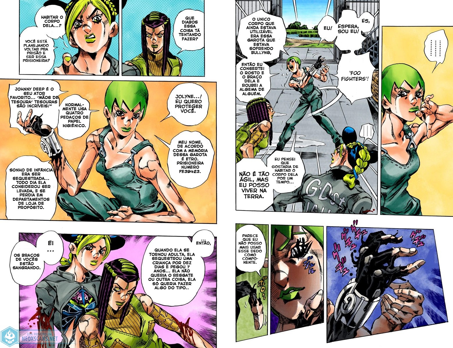 JoJo’s Bizarre Adventure Part 6: Stone Ocean (Colored Edition) Capítulo 33 Página 5