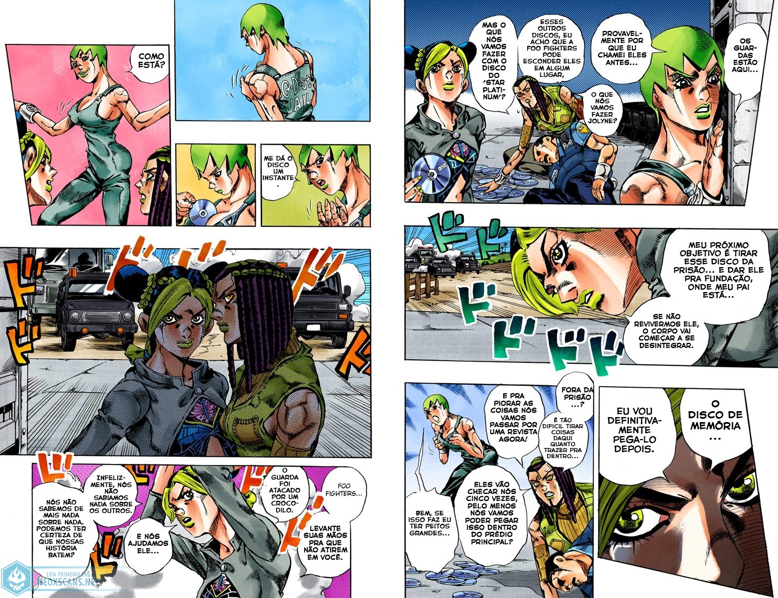 JoJo’s Bizarre Adventure Part 6: Stone Ocean (Colored Edition) Capítulo 33 Página 8