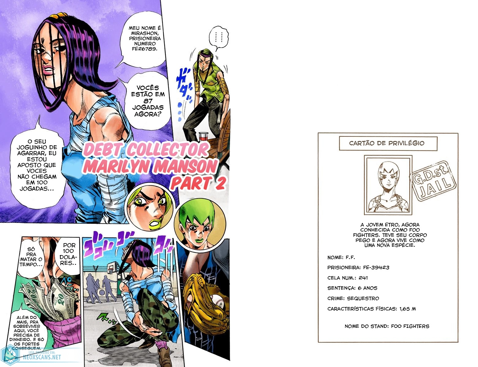 JoJo’s Bizarre Adventure Part 6: Stone Ocean (Colored Edition) Capítulo 35 Página 2