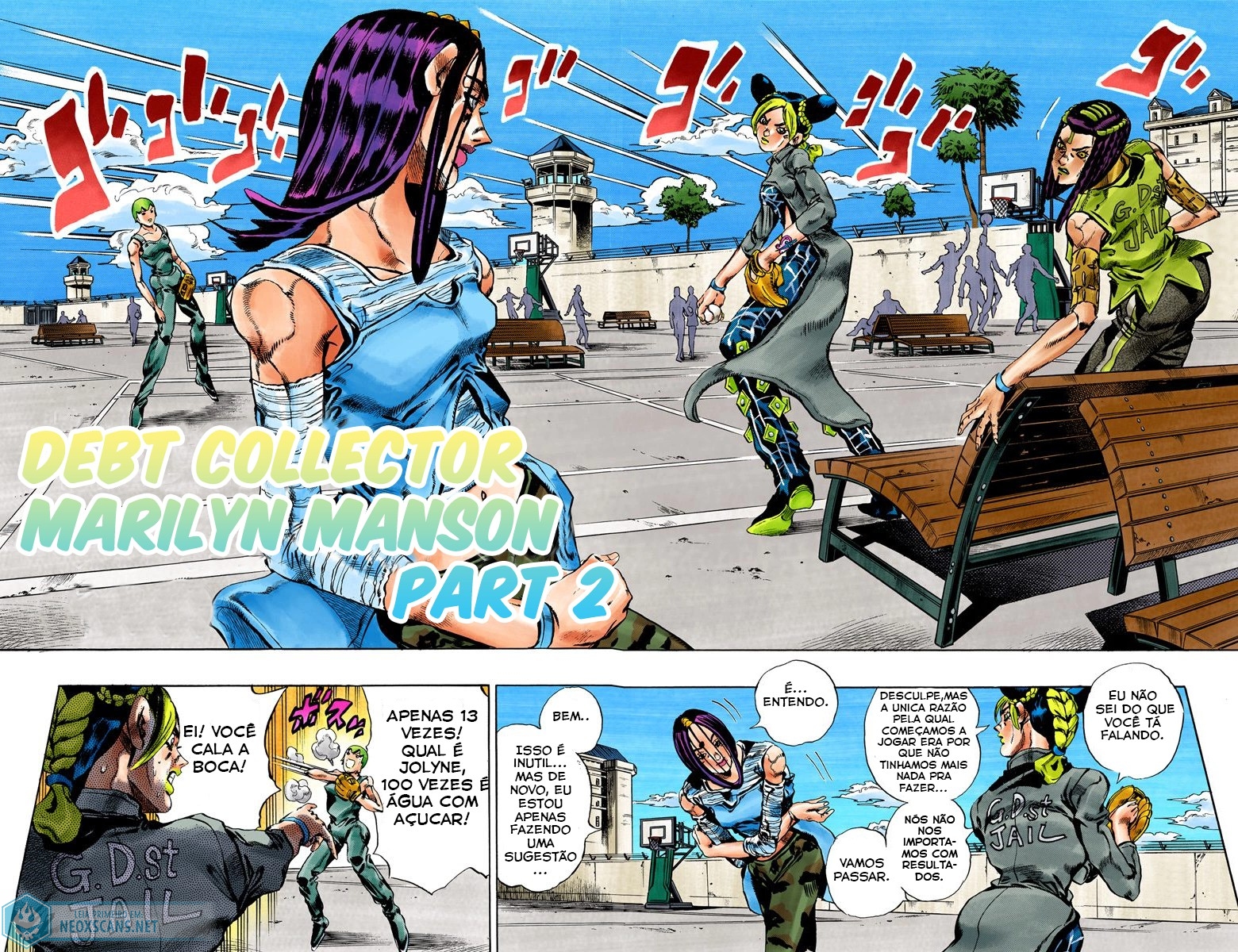 JoJo’s Bizarre Adventure Part 6: Stone Ocean (Colored Edition) Capítulo 35 Página 3