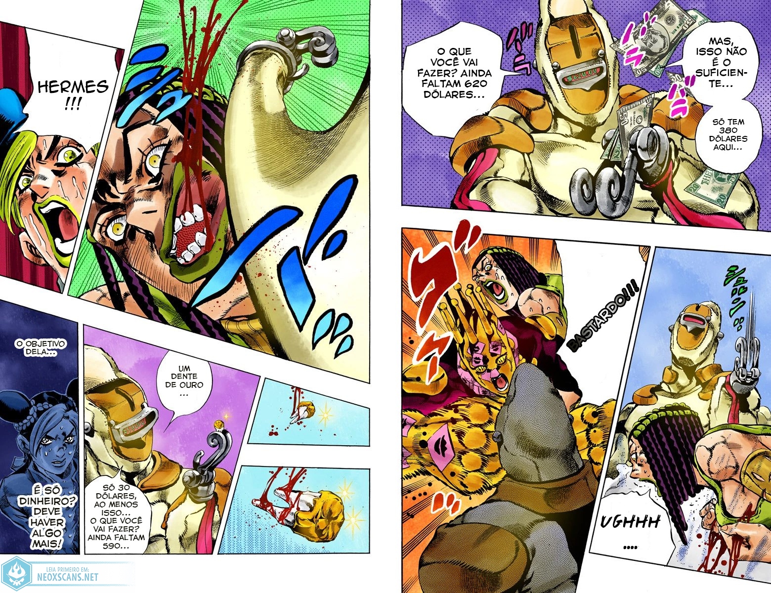 JoJo’s Bizarre Adventure Part 6: Stone Ocean (Colored Edition) Capítulo 36 Página 12