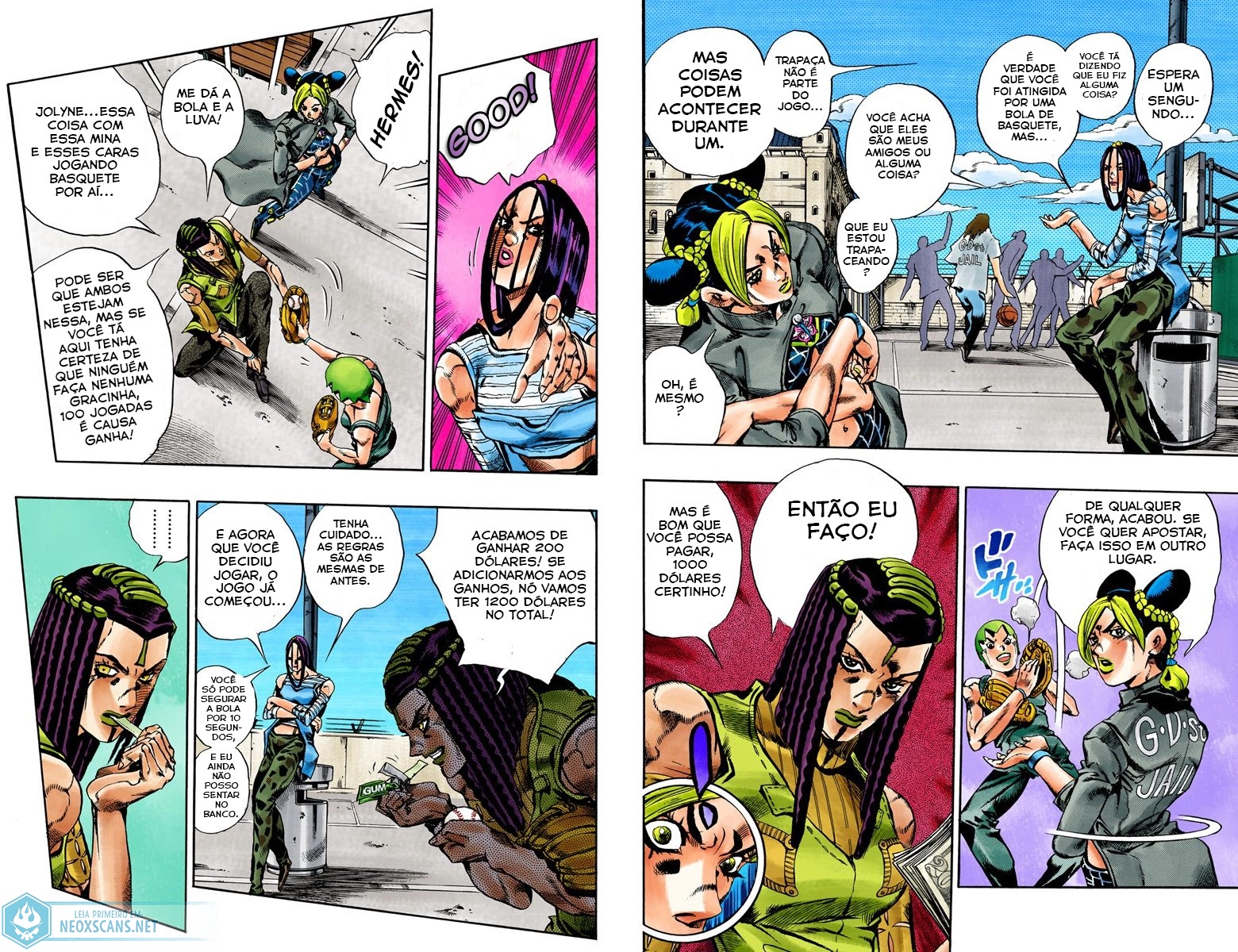 JoJo’s Bizarre Adventure Part 6: Stone Ocean (Colored Edition) Capítulo 36 Página 3