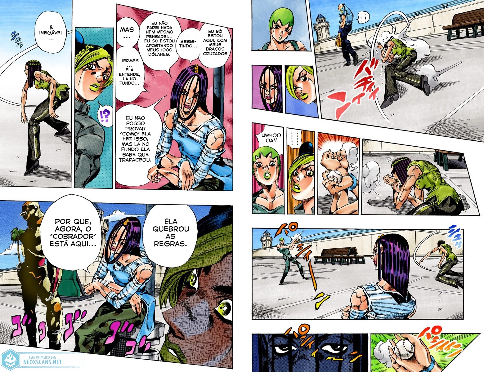JoJo’s Bizarre Adventure Part 6: Stone Ocean (Colored Edition) Capítulo 36 Página 9