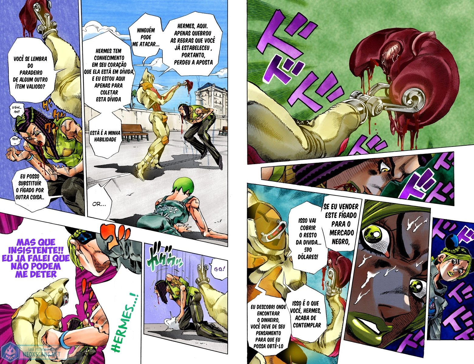 JoJo’s Bizarre Adventure Part 6: Stone Ocean (Colored Edition) Capítulo 37 Página 4