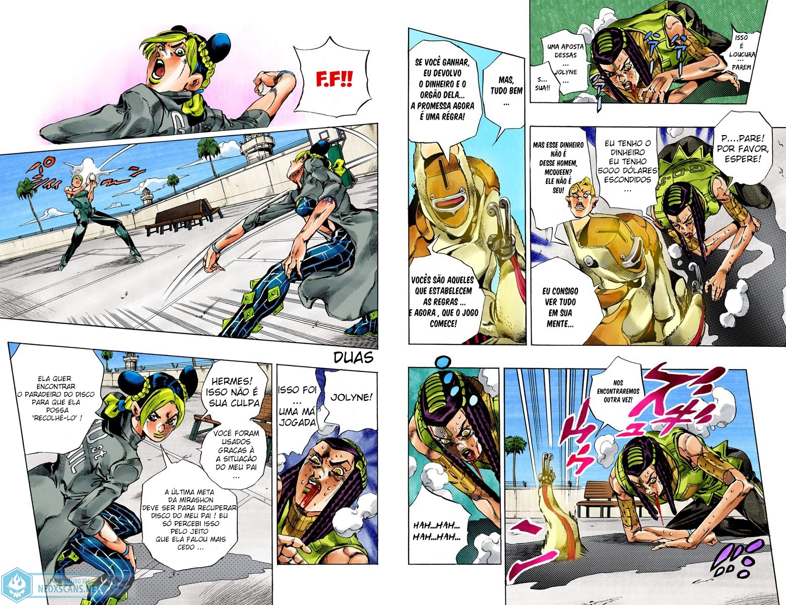 JoJo’s Bizarre Adventure Part 6: Stone Ocean (Colored Edition) Capítulo 37 Página 6