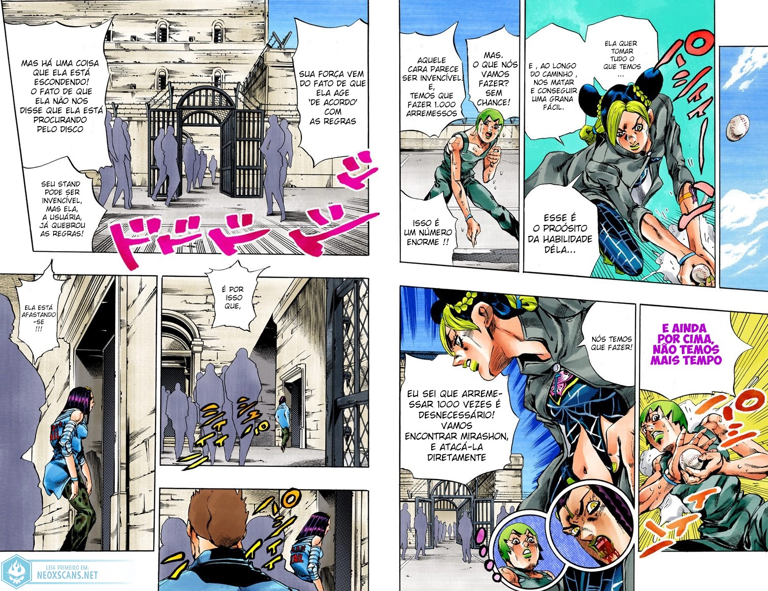 JoJo’s Bizarre Adventure Part 6: Stone Ocean (Colored Edition) Capítulo 37 Página 7