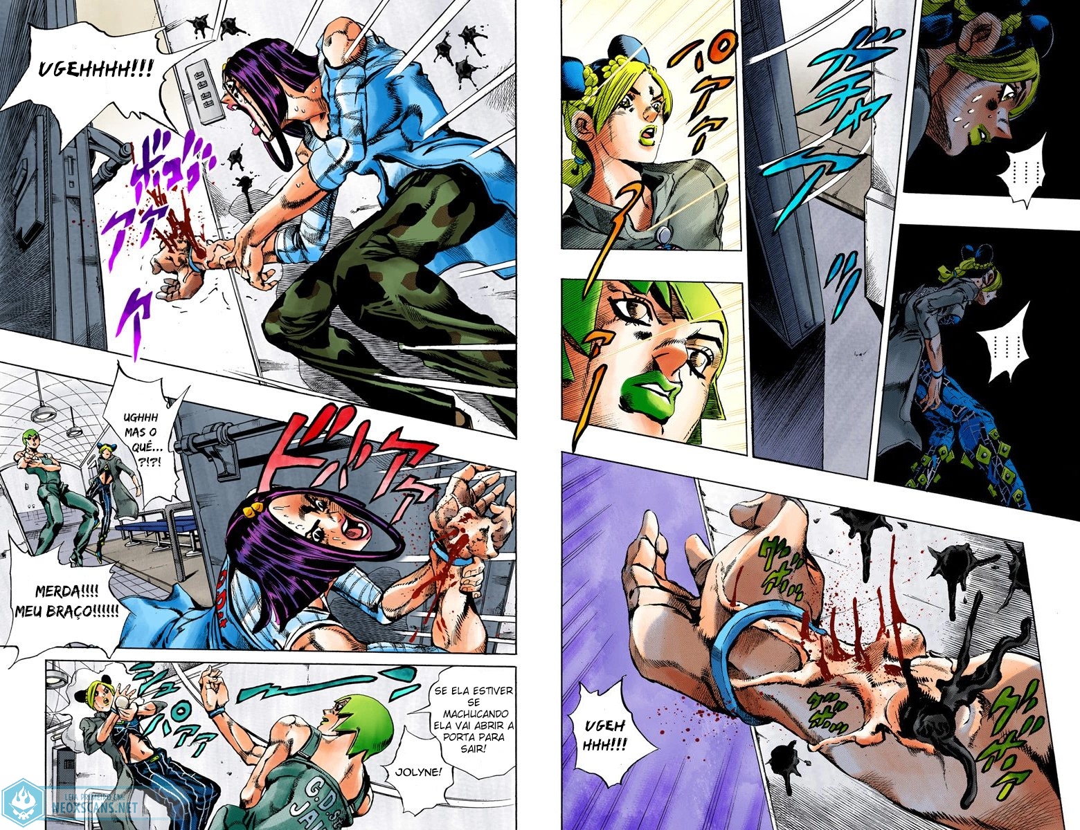 JoJo’s Bizarre Adventure Part 6: Stone Ocean (Colored Edition) Capítulo 38 Página 4