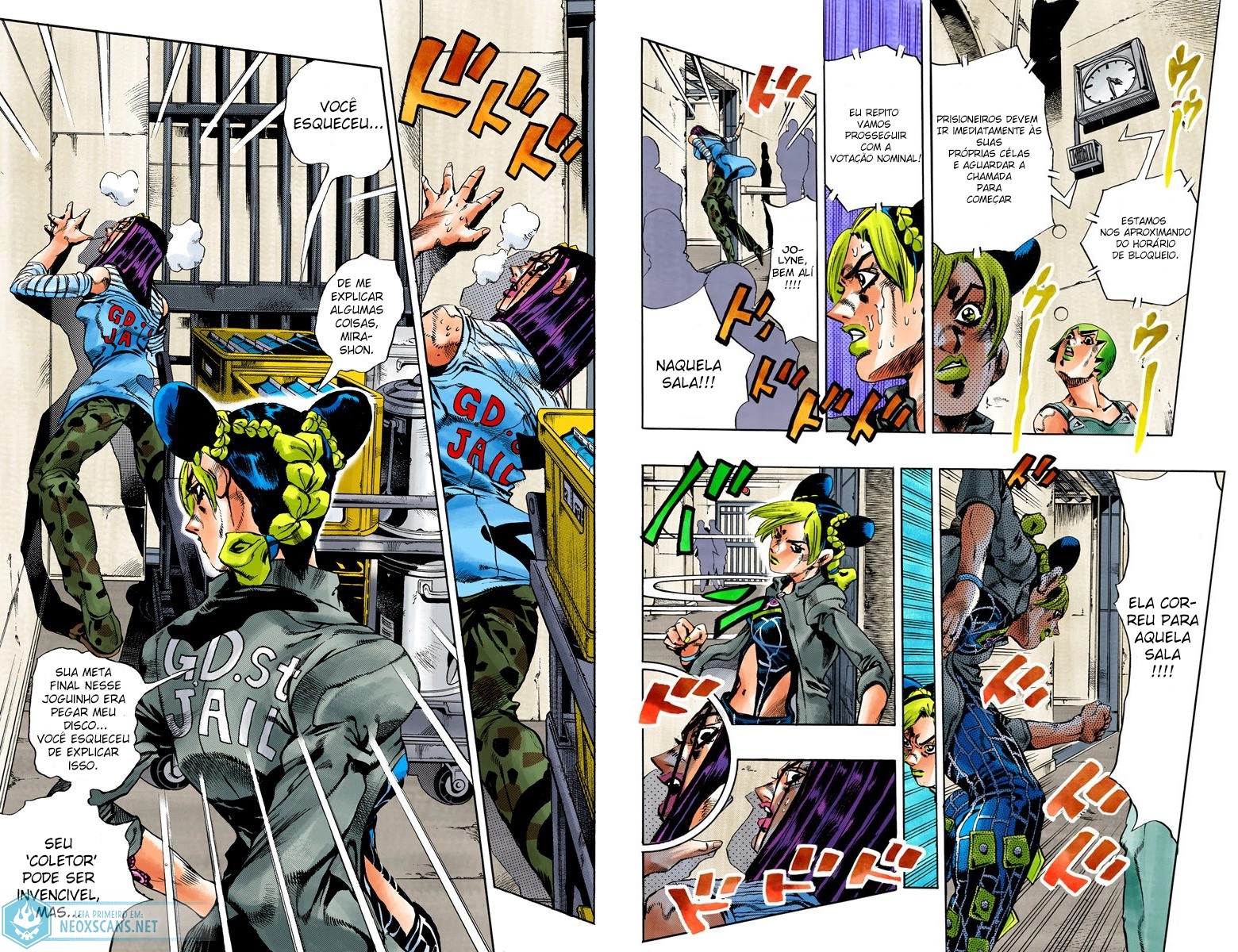 JoJo’s Bizarre Adventure Part 6: Stone Ocean (Colored Edition) Capítulo 38 Página 6