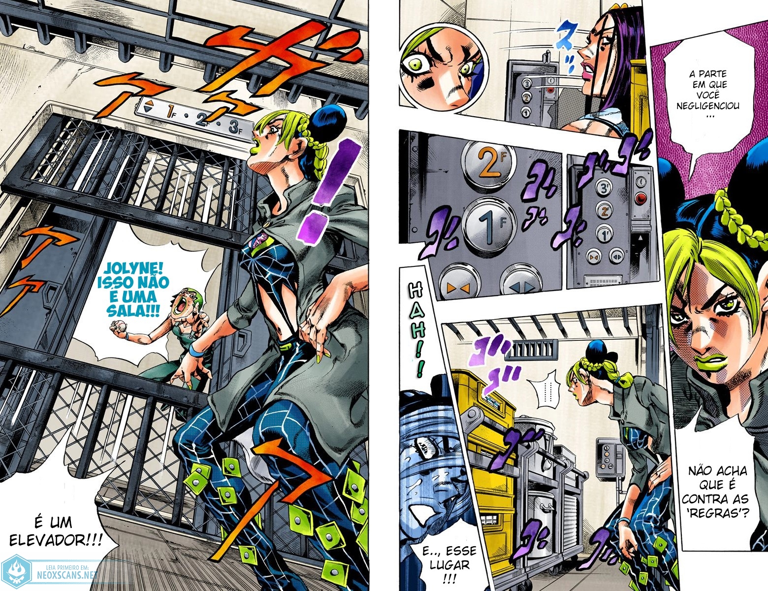 JoJo’s Bizarre Adventure Part 6: Stone Ocean (Colored Edition) Capítulo 38 Página 7