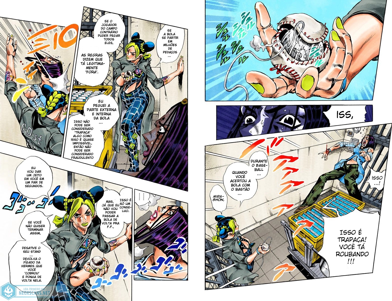 JoJo’s Bizarre Adventure Part 6: Stone Ocean (Colored Edition) Capítulo 39 Página 3