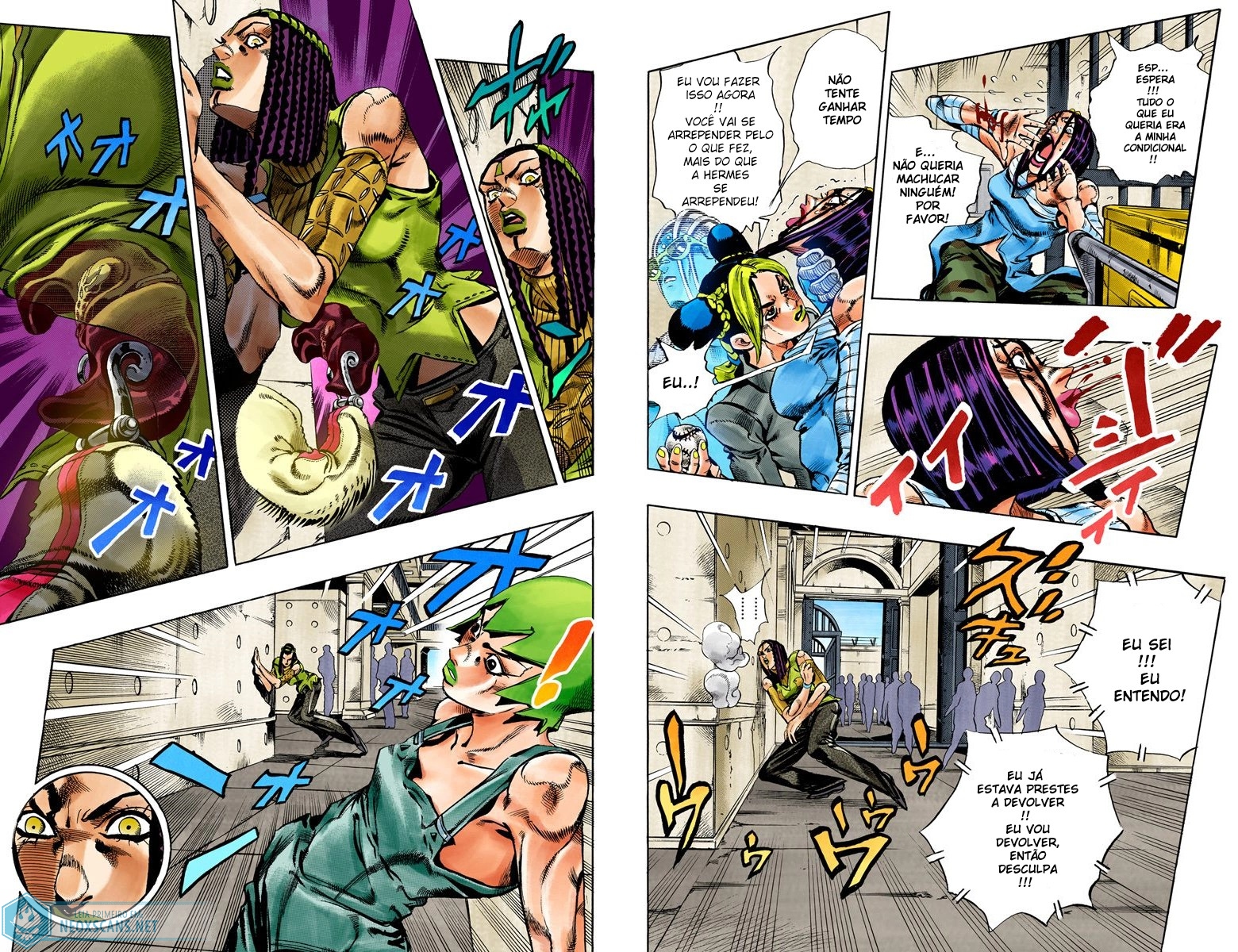 JoJo’s Bizarre Adventure Part 6: Stone Ocean (Colored Edition) Capítulo 39 Página 4