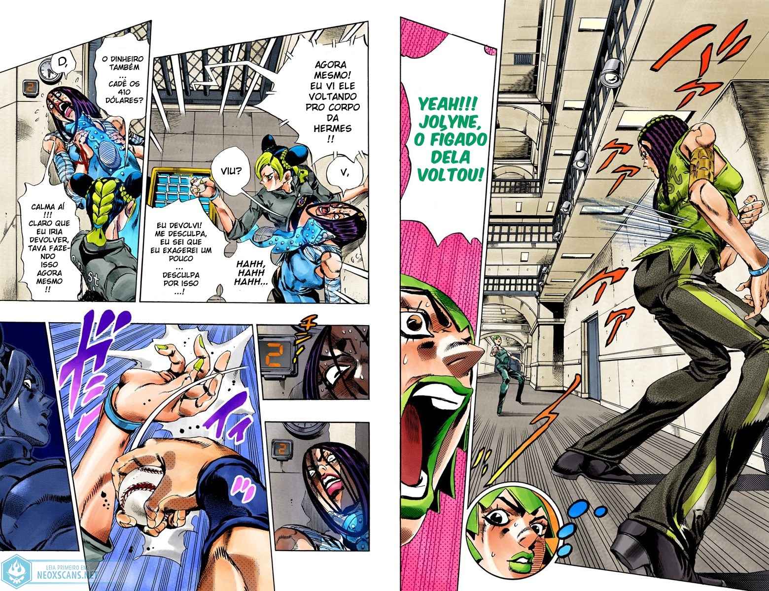 JoJo’s Bizarre Adventure Part 6: Stone Ocean (Colored Edition) Capítulo 39 Página 5