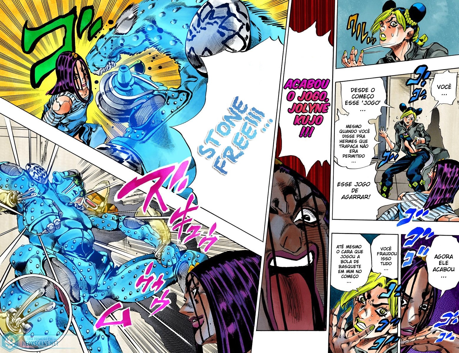 JoJo’s Bizarre Adventure Part 6: Stone Ocean (Colored Edition) Capítulo 39 Página 7