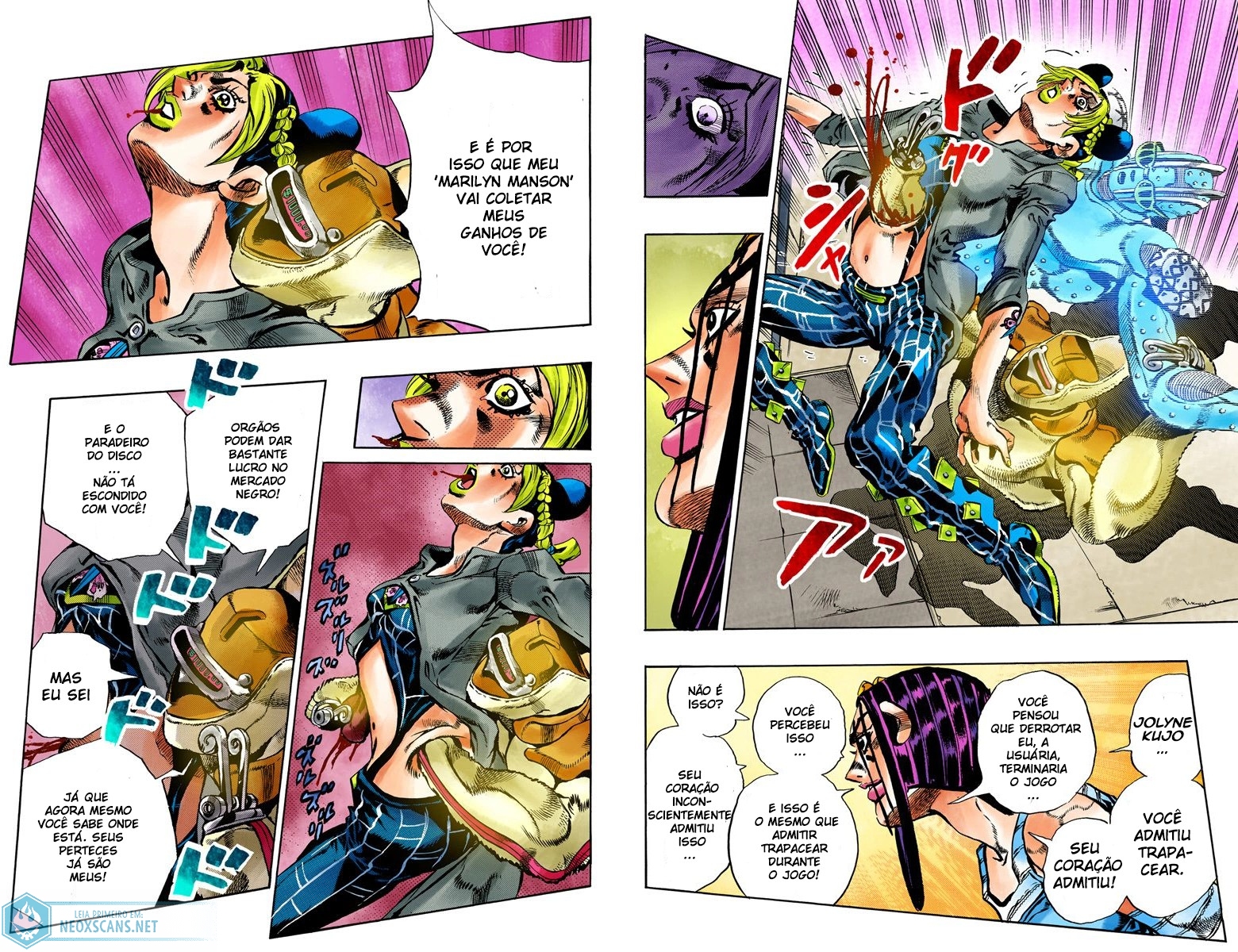 JoJo’s Bizarre Adventure Part 6: Stone Ocean (Colored Edition) Capítulo 39 Página 8