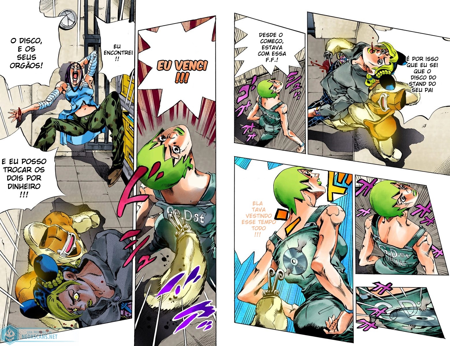 JoJo’s Bizarre Adventure Part 6: Stone Ocean (Colored Edition) Capítulo 39 Página 9