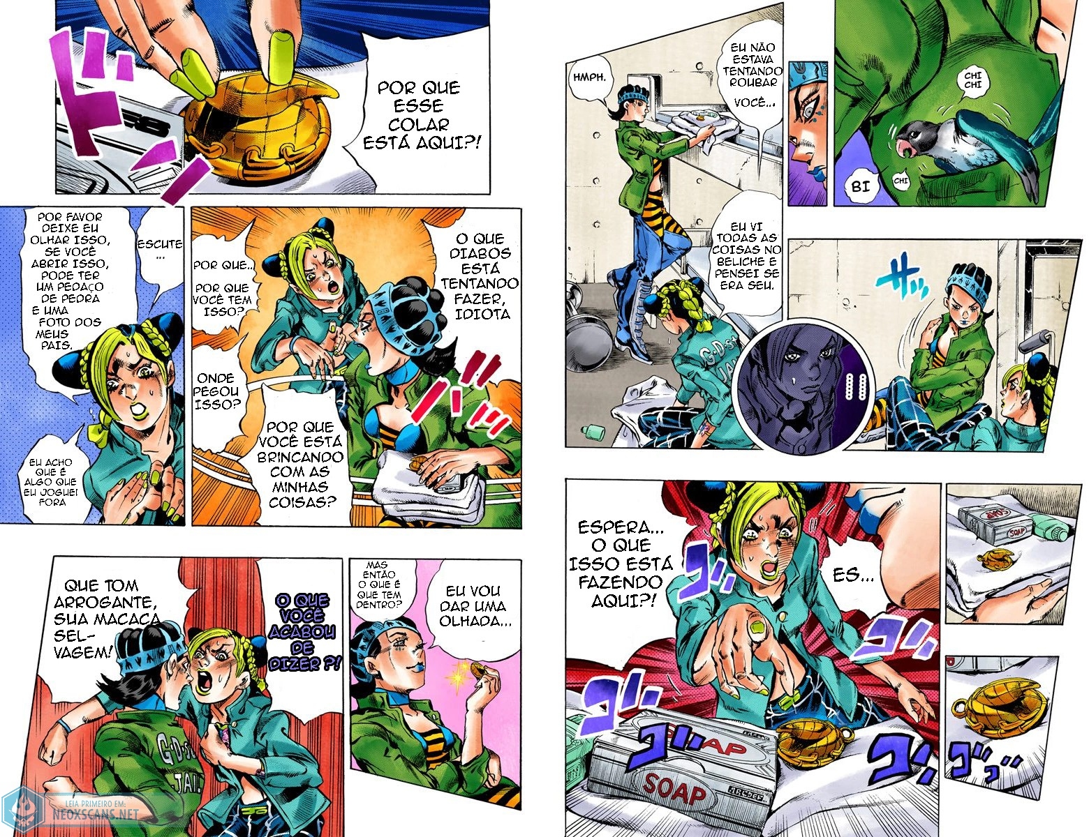 JoJo’s Bizarre Adventure Part 6: Stone Ocean (Colored Edition) Capítulo 4 Página 10