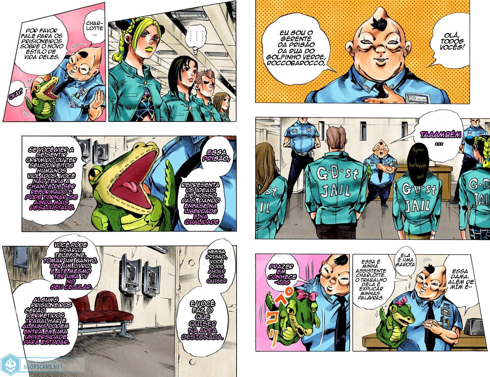JoJo’s Bizarre Adventure Part 6: Stone Ocean (Colored Edition) Capítulo 4 Página 4