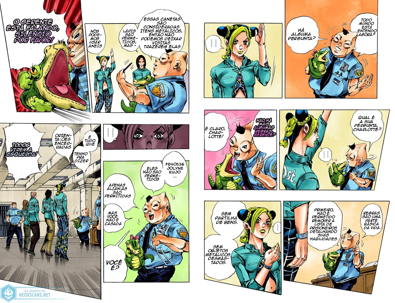 JoJo’s Bizarre Adventure Part 6: Stone Ocean (Colored Edition) Capítulo 4 Página 5