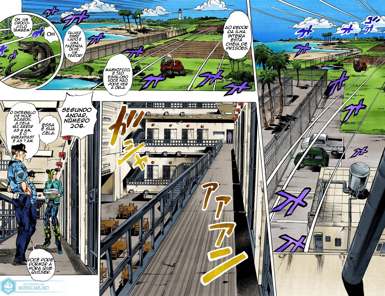 JoJo’s Bizarre Adventure Part 6: Stone Ocean (Colored Edition) Capítulo 4 Página 7